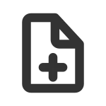 File Add SVG Icon